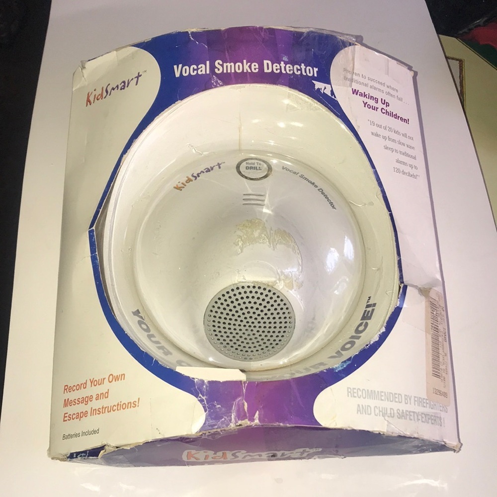 NIP KidSmart Vocal Smoke Detector